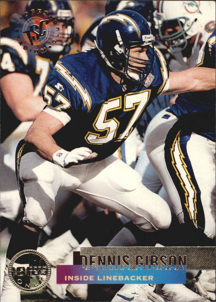 1995 Stadium Club Members Only Parallel #384 Dennis Gibson