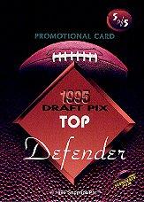 1995 Superior Pix Top Defender Promos #5 Mike Mamula back image