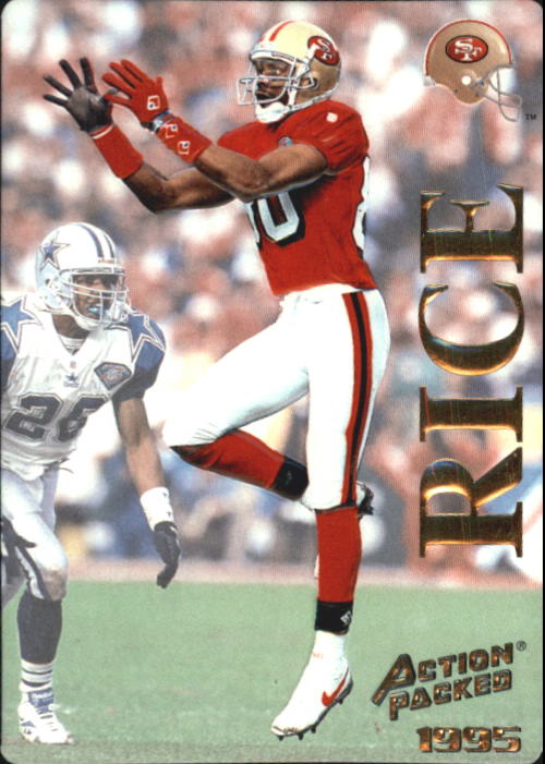 1995 Action Packed #1 Jerry Rice