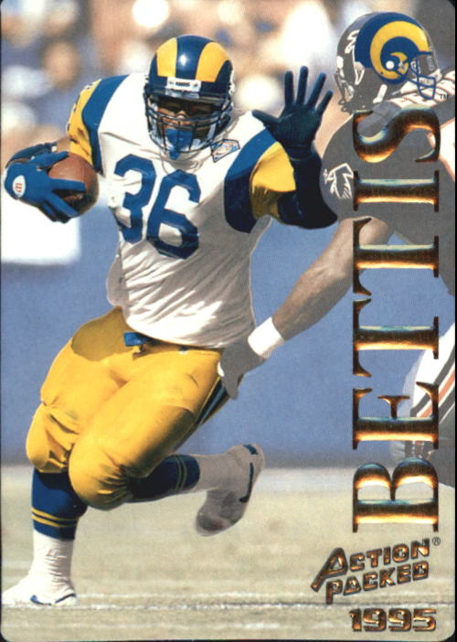 1995 Action Packed #27 Jerome Bettis