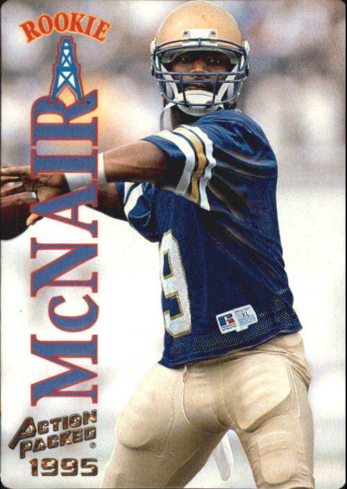 1995 Action Packed #36 Steve McNair RC