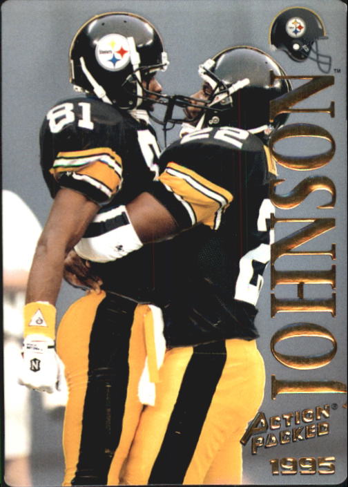 1995 Flair Charles Johnson NFL #164 Pittsburgh Steelers