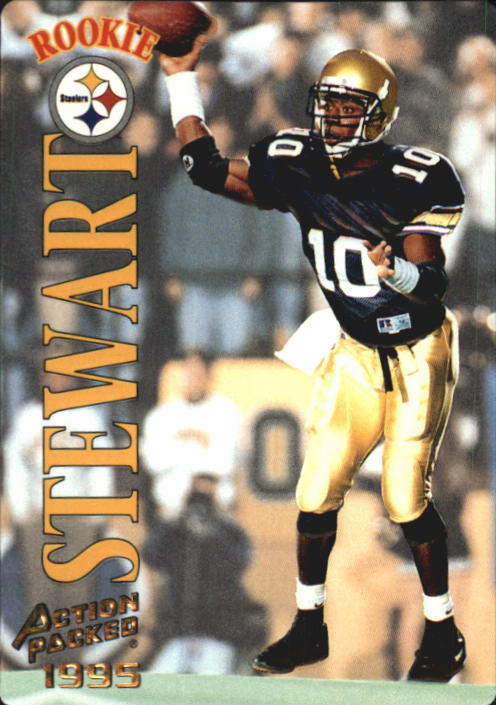 1995 Action Packed #120 Kordell Stewart RC