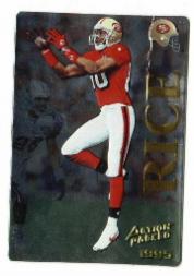 1995 Action Packed Quick Silver #1 Jerry Rice