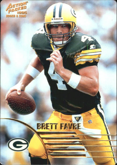 1995 Action Packed Rookies/Stars #60 Brett Favre