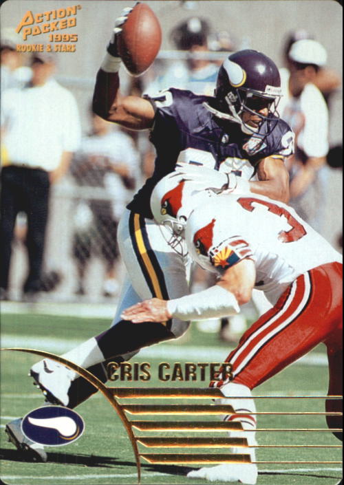 1995 Action Packed Rookies/Stars #64 Cris Carter