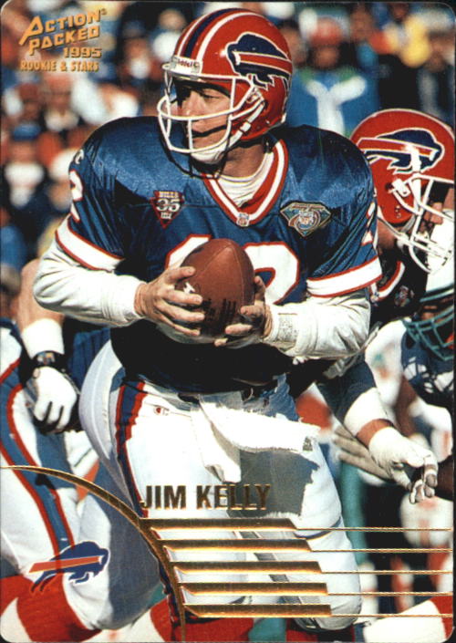 1995 Action Packed Rookies/Stars #70 Jim Kelly