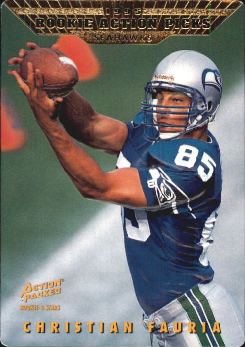 1995 Action Packed Rookies/Stars #82 Christian Fauria RC