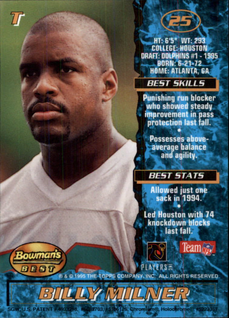 A4078- 1995 Bowman's Beste Fb Karten Rookies Und Tierärzte -du Pick- 15 + Free - Bild 39 von 445