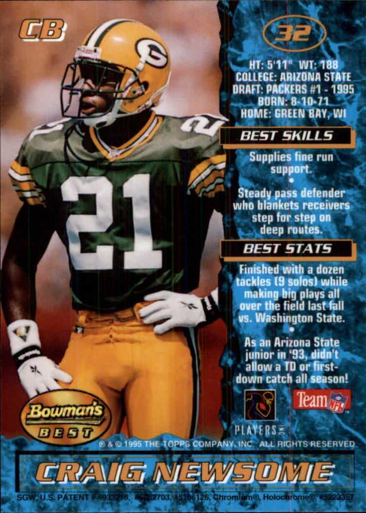 A4078- 1995 Bowman's Beste Fb Karten Rookies Und Tierärzte -du Pick- 15 + Free - Bild 53 von 445