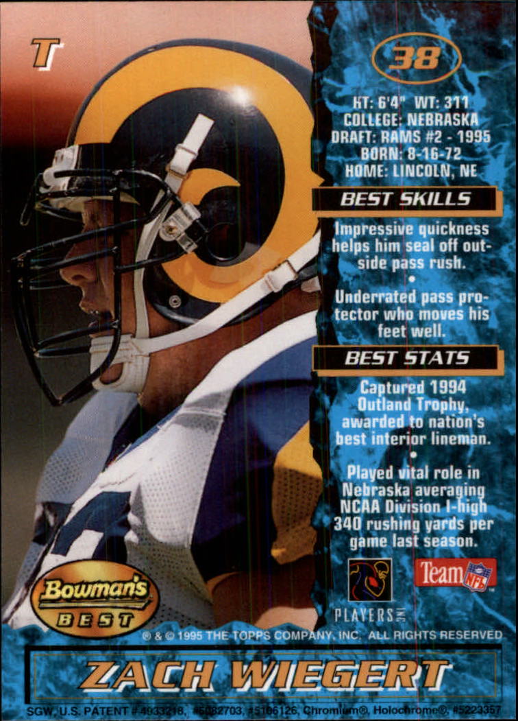 A4078- 1995 Bowman's Beste Fb Karten Rookies Und Tierärzte -du Pick- 15 + Free - Bild 65 von 445