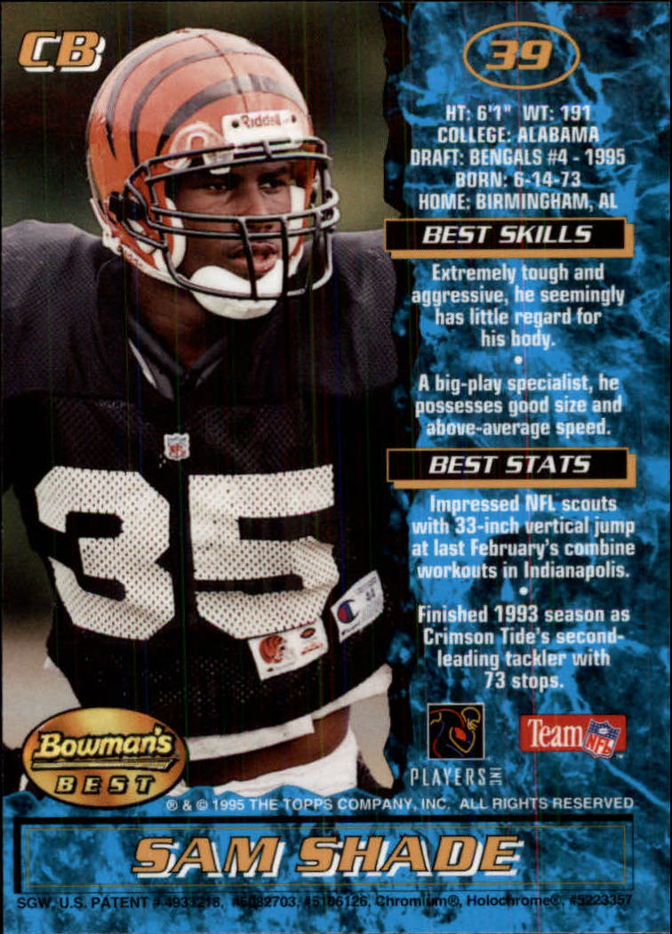 A4078- 1995 Bowman's Beste Fb Karten Rookies Und Tierärzte -du Pick- 15 + Free - Bild 67 von 445