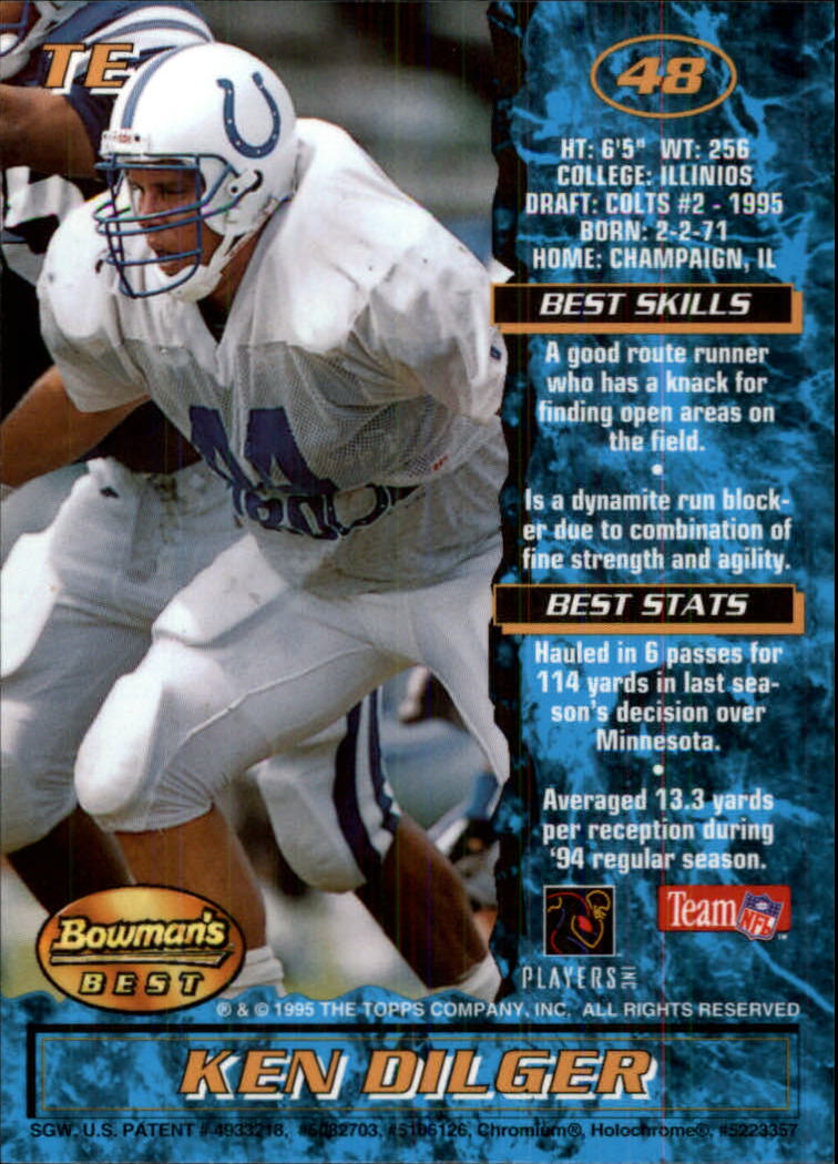 A4078- 1995 Bowman's Beste Fb Karten Rookies Und Tierärzte -du Pick- 15 + Free - Bild 83 von 445