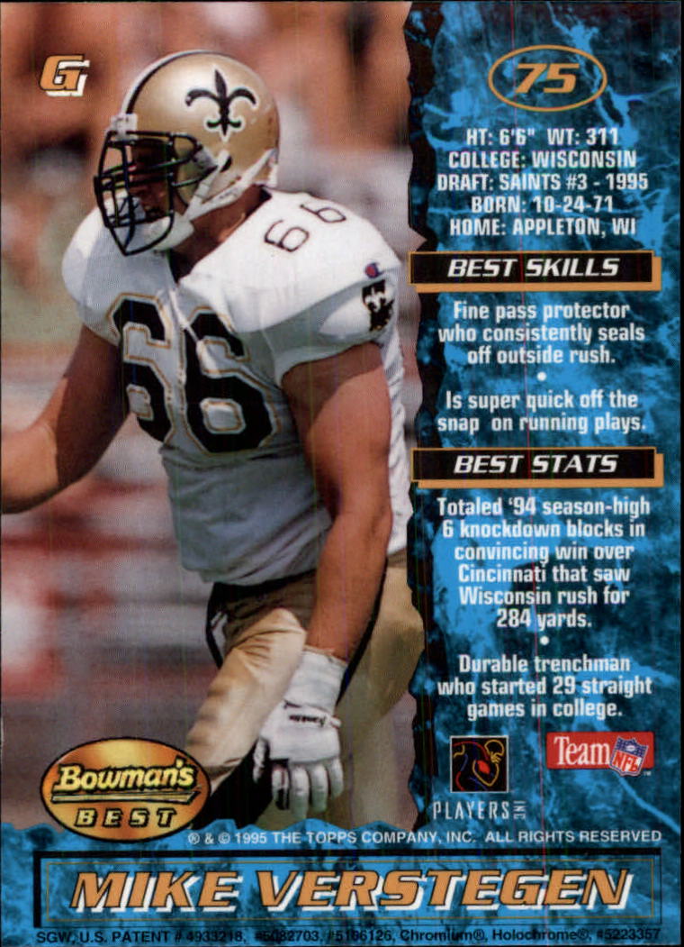 1995 Bowman's Best Football Card Pick eBay