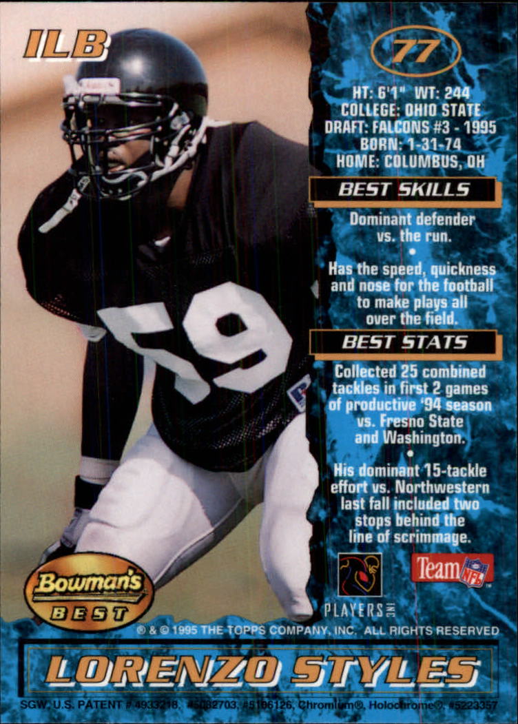 A4078- 1995 Bowman's Beste Fb Karten Rookies Und Tierärzte -du Pick- 15 + Free - Bild 139 von 445