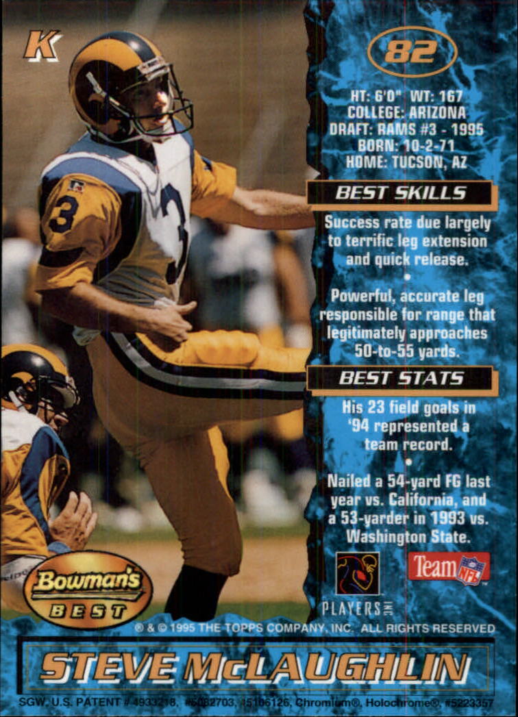 A4078- 1995 Bowman's Beste Fb Karten Rookies Und Tierärzte -du Pick- 15 + Free - Bild 149 von 445