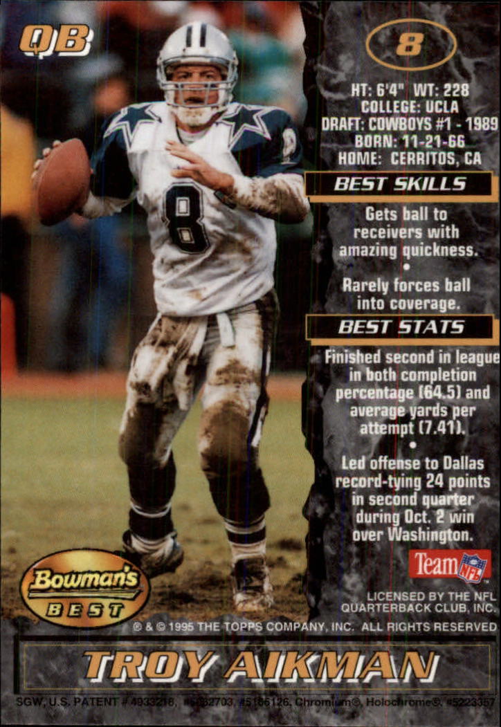 A4078- 1995 Bowman's Beste Fb Karten Rookies Und Tierärzte -du Pick- 15 + Free - Bild 181 von 445