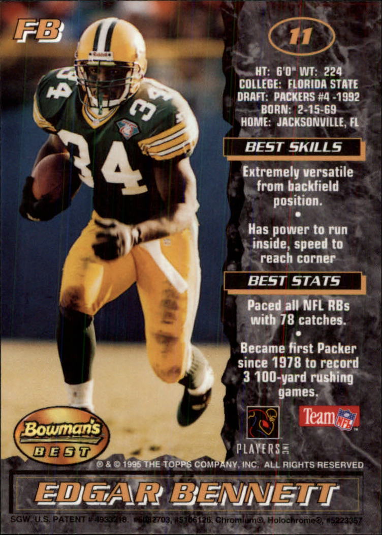 A4078- 1995 Bowman's Beste Fb Karten Rookies Und Tierärzte -du Pick- 15 + Free - Bild 187 von 445