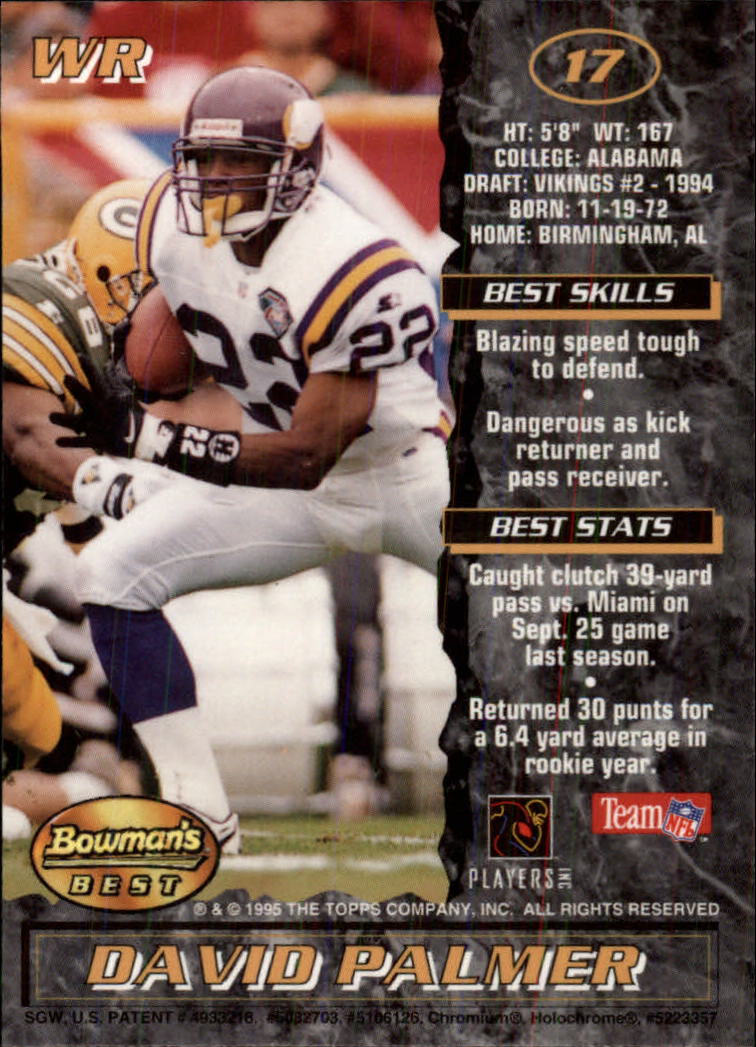 A4078- 1995 Bowman's Beste Fb Karten Rookies Und Tierärzte -du Pick- 15 + Free - Bild 199 von 445