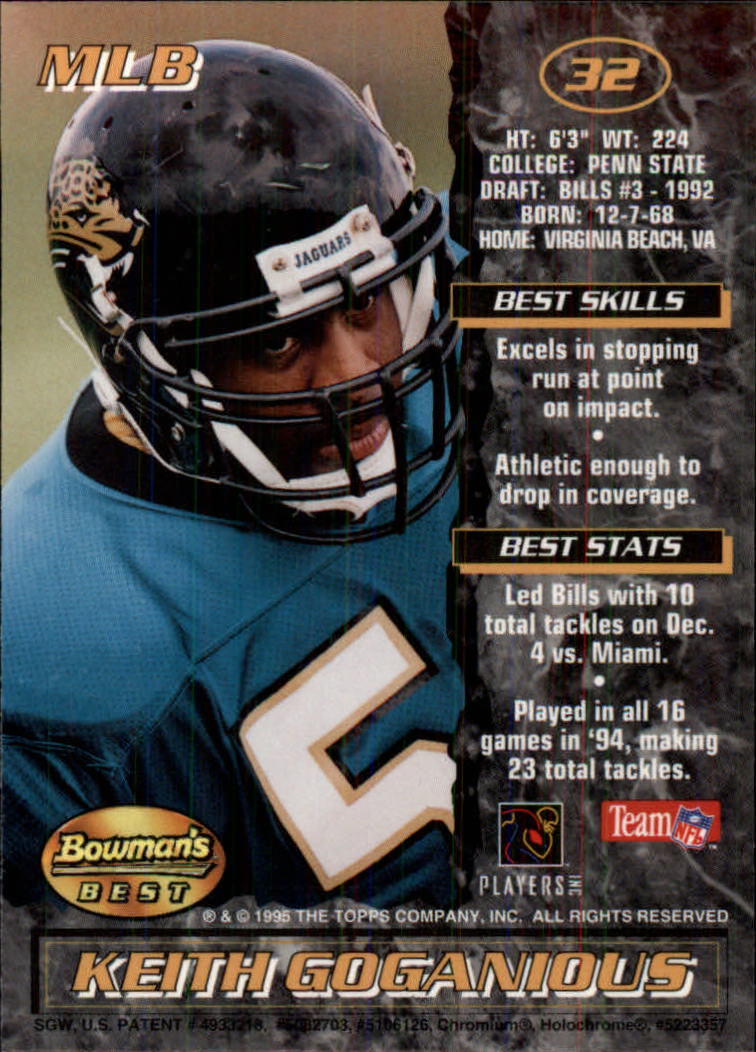 A4078- 1995 Bowman's Beste Fb Karten Rookies Und Tierärzte -du Pick- 15 + Free - Bild 229 von 445