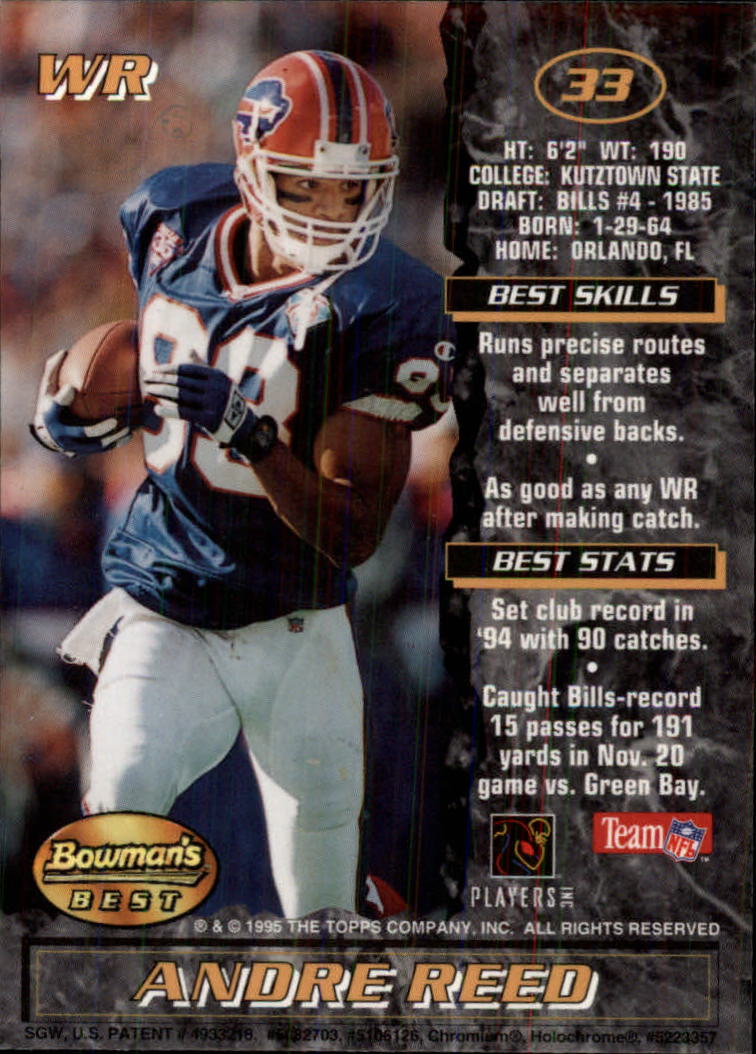 A4078- 1995 Bowman's Beste Fb Karten Rookies Und Tierärzte -du Pick- 15 + Free - Bild 231 von 445