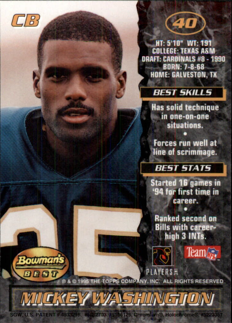 A4078- 1995 Bowman's Beste Fb Karten Rookies Und Tierärzte -du Pick- 15 + Free - Bild 245 von 445