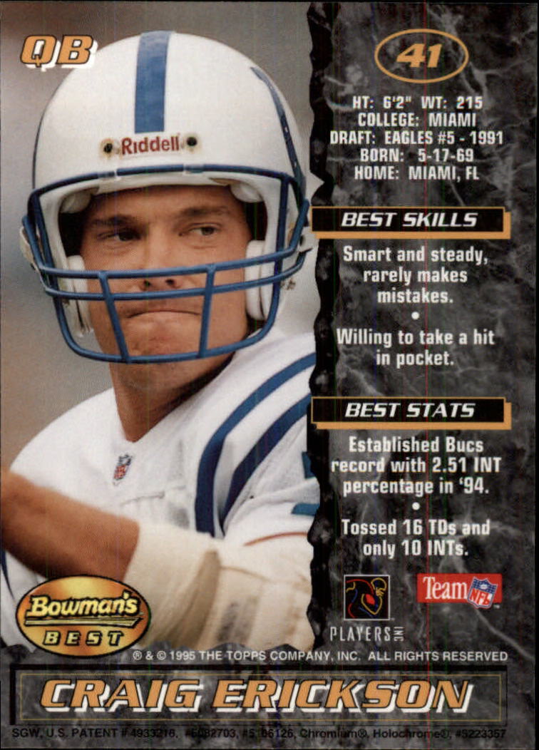 A4078- 1995 Bowman's Beste Fb Karten Rookies Und Tierärzte -du Pick- 15 + Free - Bild 247 von 445