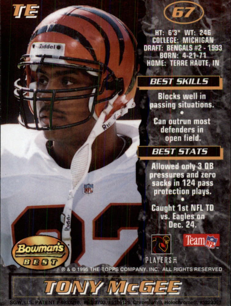 A4078- 1995 Bowman's Beste Fb Karten Rookies Und Tierärzte -du Pick- 15 + Free - Bild 293 von 445