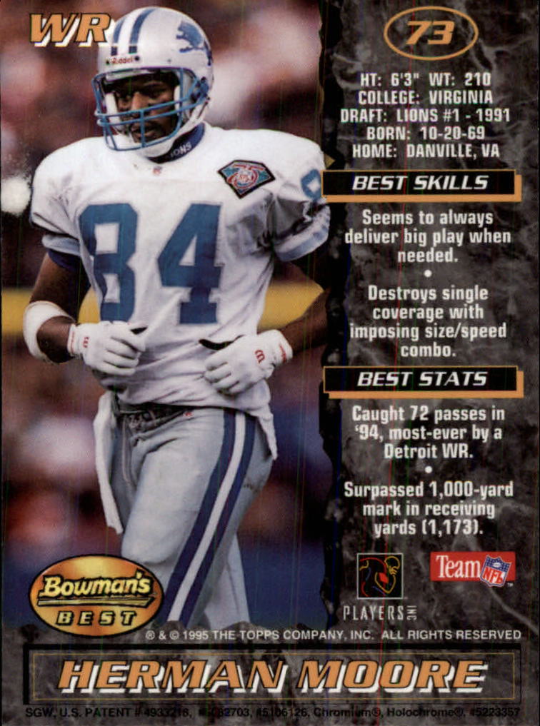 A4078- 1995 Bowman's Beste Fb Karten Rookies Und Tierärzte -du Pick- 15 + Free - Bild 305 von 445