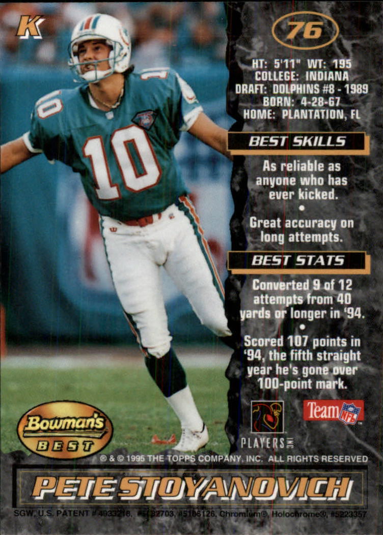 A4078- 1995 Bowman's Beste Fb Karten Rookies Und Tierärzte -du Pick- 15 + Free - Bild 311 von 445