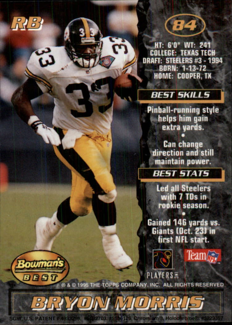 A4078- 1995 Bowman's Beste Fb Karten Rookies Und Tierärzte -du Pick- 15 + Free - Bild 327 von 445