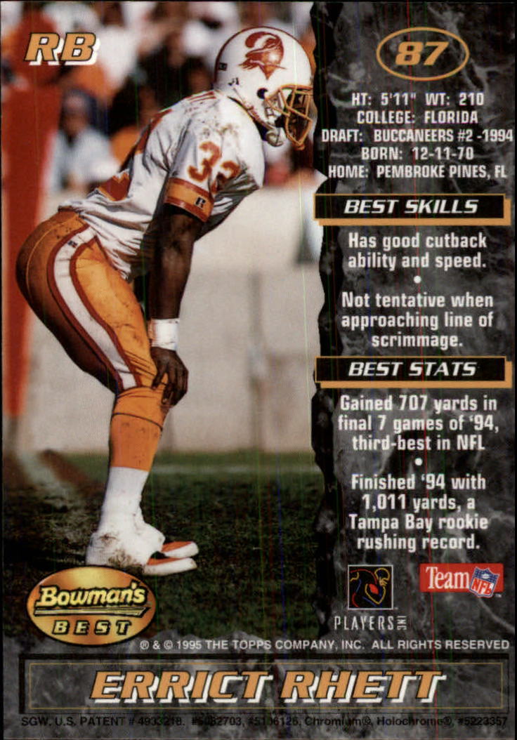 A4078- 1995 Bowman's Beste Fb Karten Rookies Und Tierärzte -du Pick- 15 + Free - Bild 333 von 445