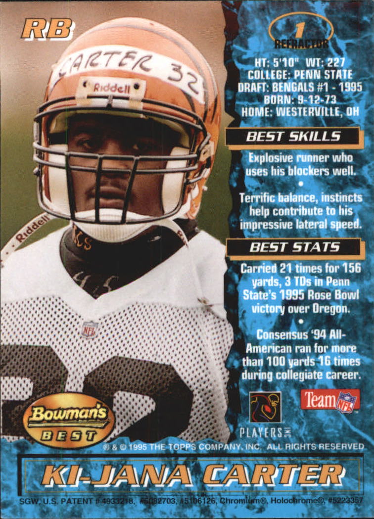 A4078- 1995 Bowman's Beste Fb Karten Rookies Und Tierärzte -du Pick- 15 + Free - Bild 343 von 445