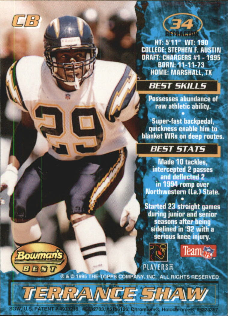 A4078- 1995 Bowman's Beste Fb Karten Rookies Und Tierärzte -du Pick- 15 + Free - Bild 371 von 445