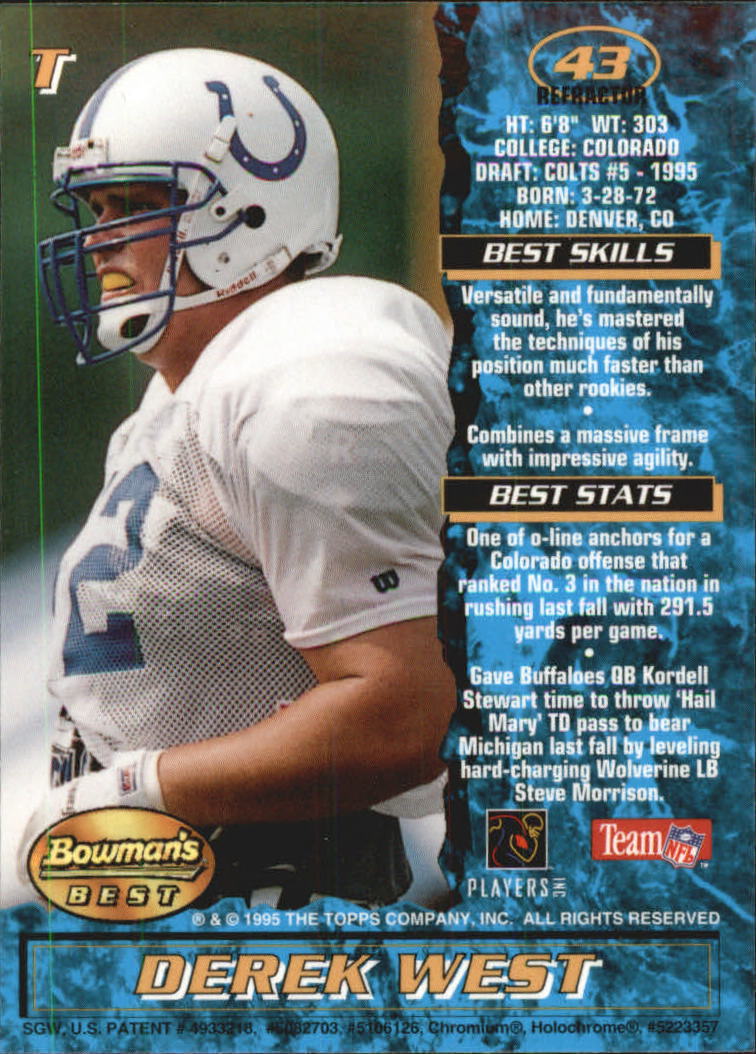 A4078- 1995 Bowman's Beste Fb Karten Rookies Und Tierärzte -du Pick- 15 + Free - Bild 381 von 445