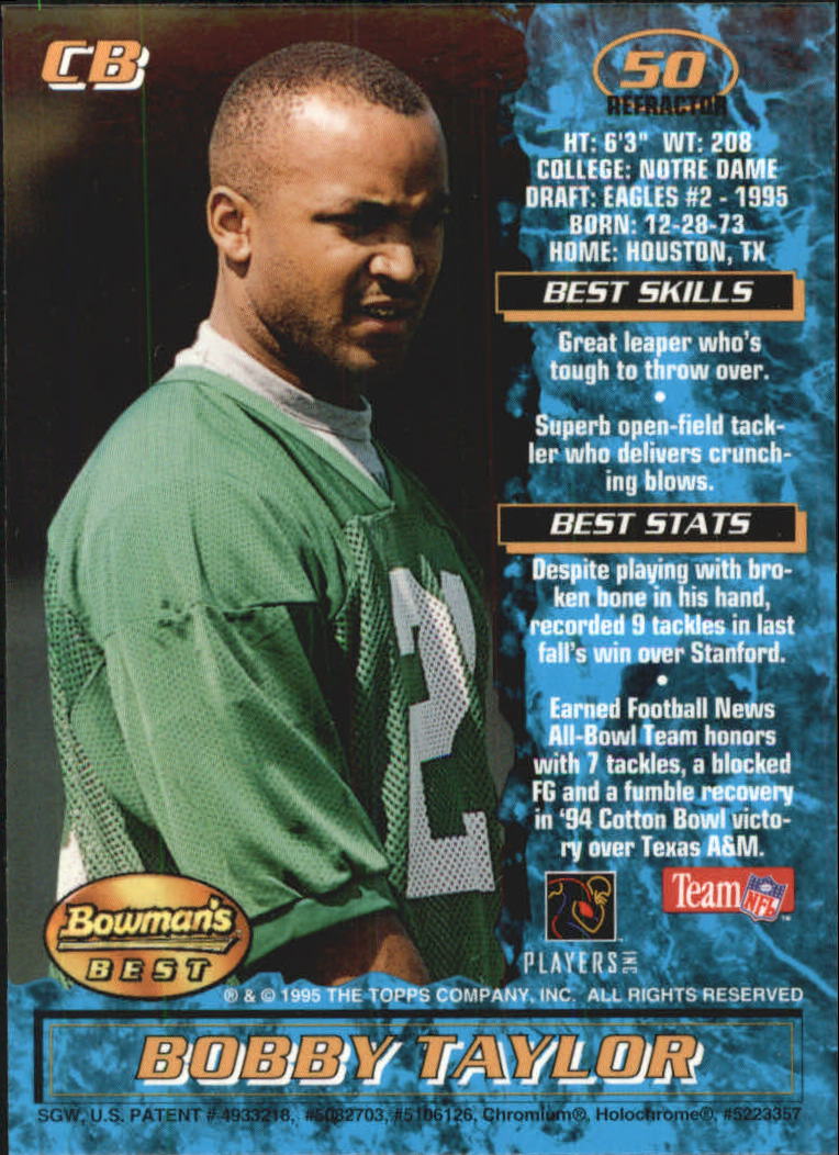 A4078- 1995 Bowman's Beste Fb Karten Rookies Und Tierärzte -du Pick- 15 + Free - Bild 389 von 445