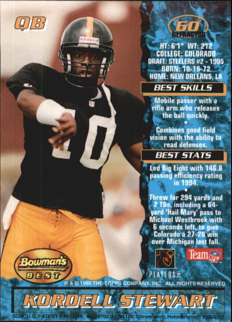 A4078- 1995 Bowman's Beste Fb Karten Rookies Und Tierärzte -du Pick- 15 + Free - Bild 395 von 445