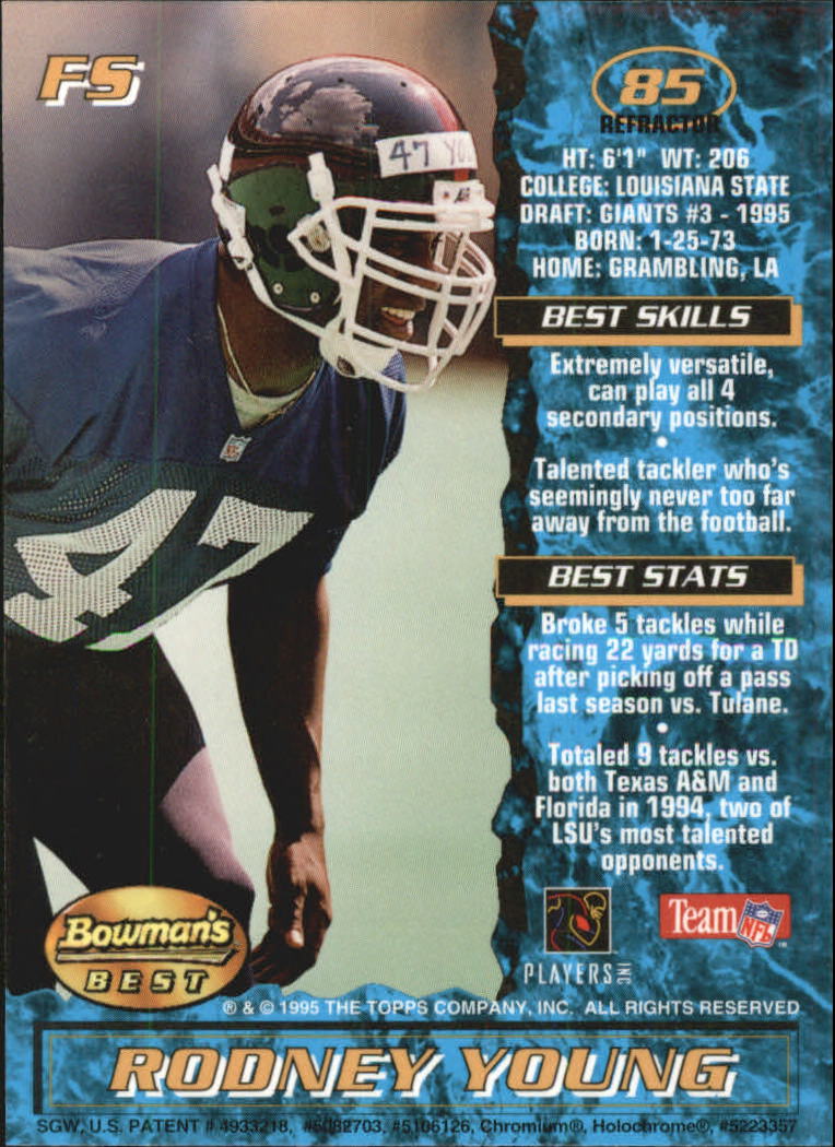 A4078- 1995 Bowman's Beste Fb Karten Rookies Und Tierärzte -du Pick- 15 + Free - Bild 413 von 445