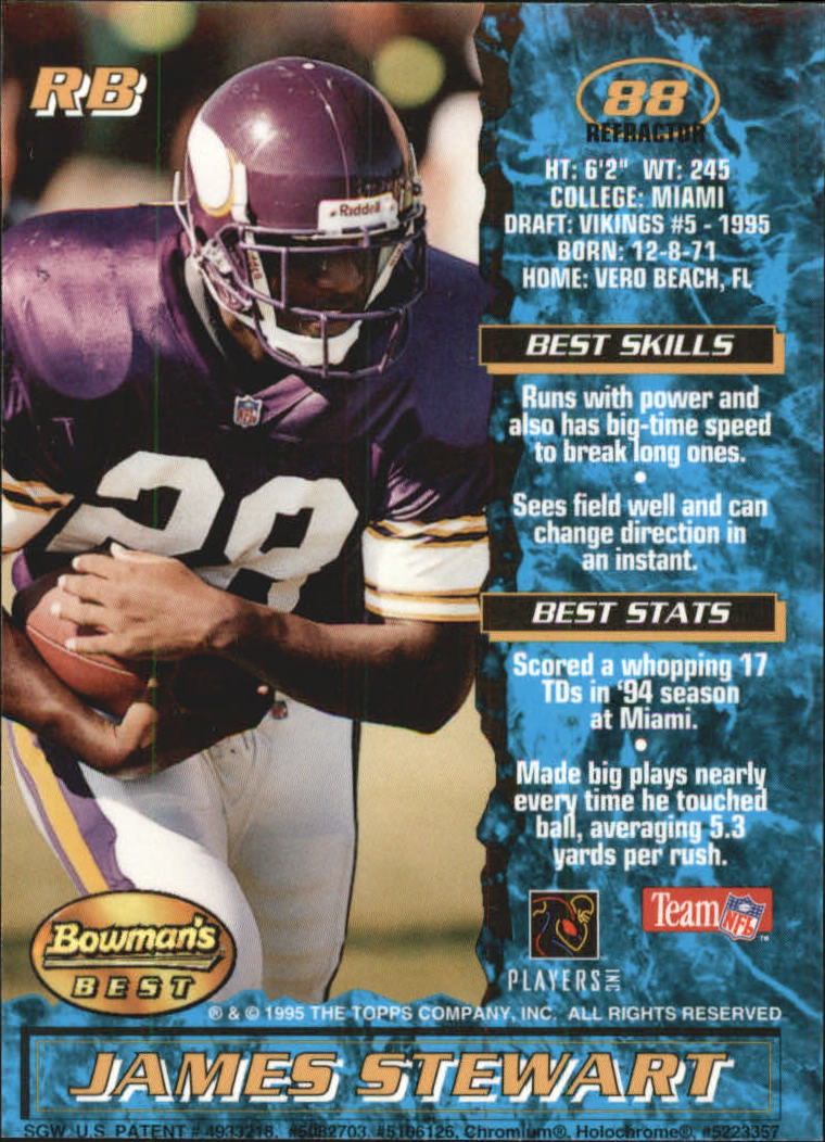 A4078- 1995 Bowman's Beste Fb Karten Rookies Und Tierärzte -du Pick- 15 + Free - Bild 415 von 445