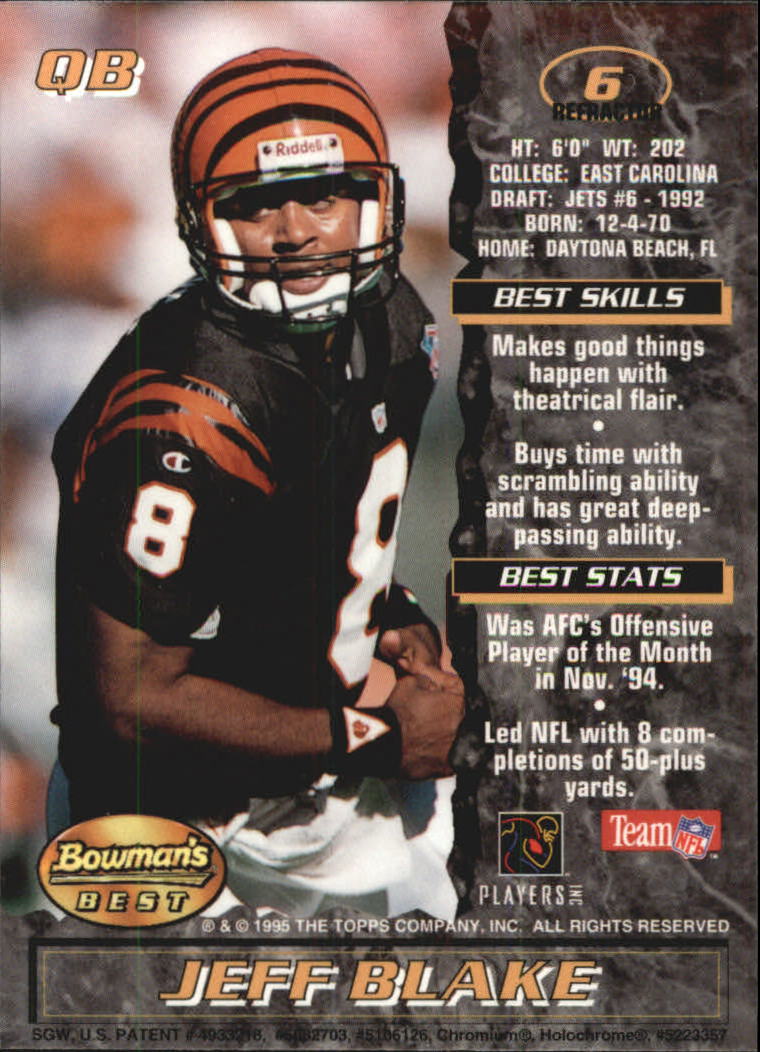 A4078- 1995 Bowman's Beste Fb Karten Rookies Und Tierärzte -du Pick- 15 + Free - Bild 417 von 445