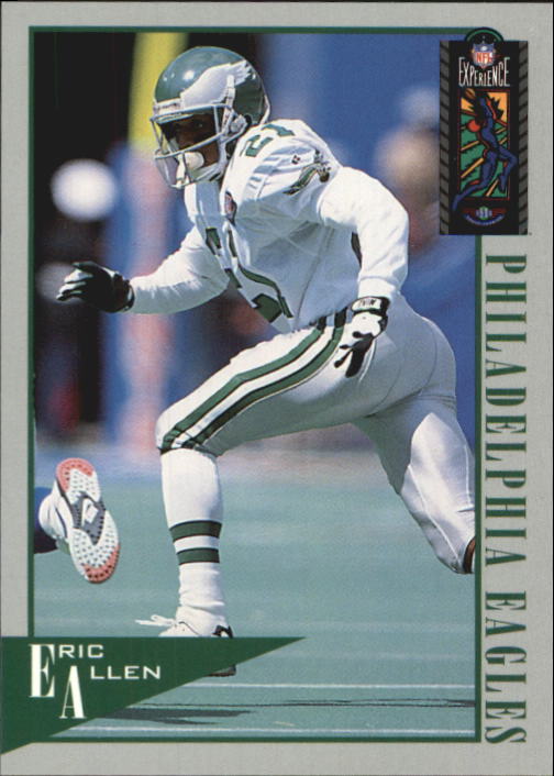 1989 Topps #120 Eric Allen Eagles NFL Football Card (RC - Rookie Card) NM-MT