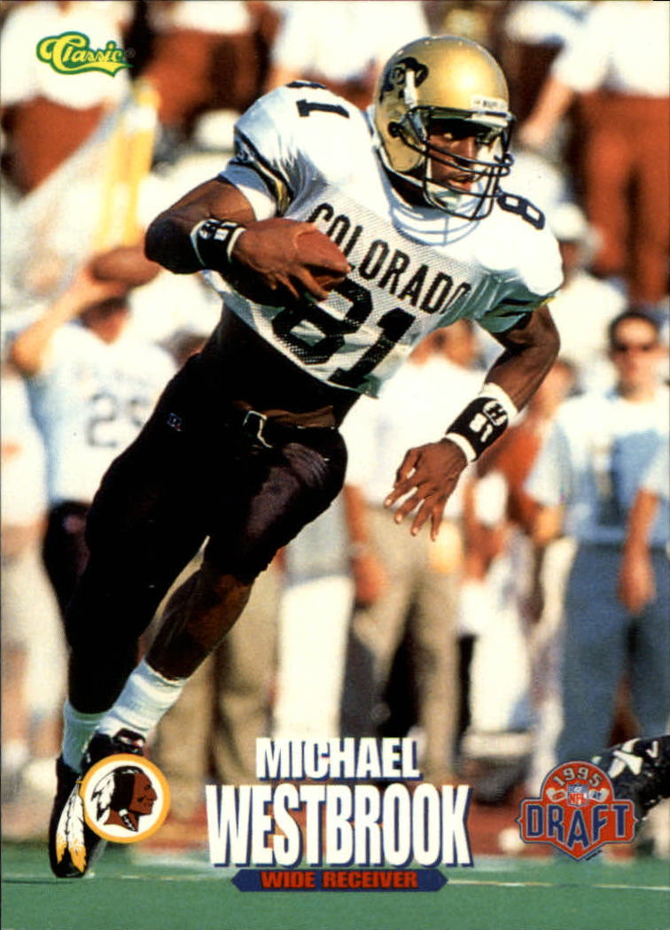 1995 Classic NFL Rookies #4 Michael Westbrook