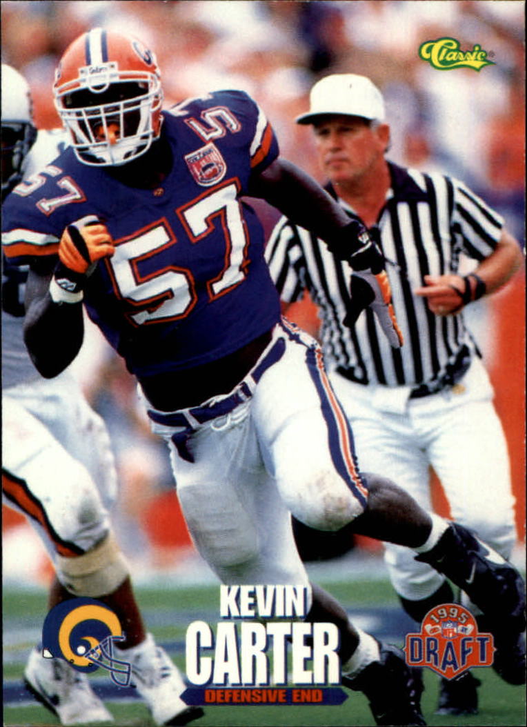 1995 Classic NFL Rookies #6 Kevin Carter
