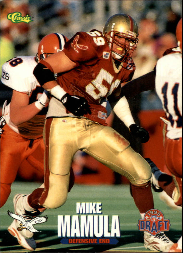 1995 Classic NFL Rookies #7 Mike Mamula