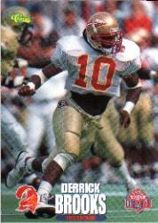 1995 Classic NFL Draft - [Base] #28 - Derrick Brooks