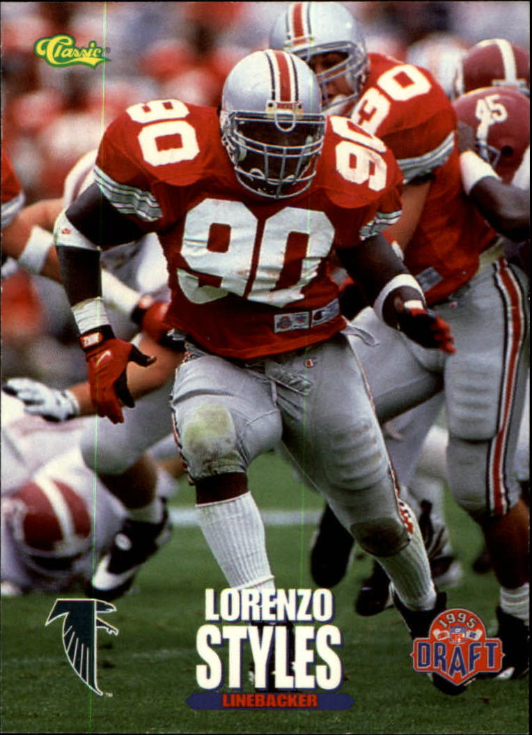 1995 Classic NFL Rookies #36 Lorenzo Styles