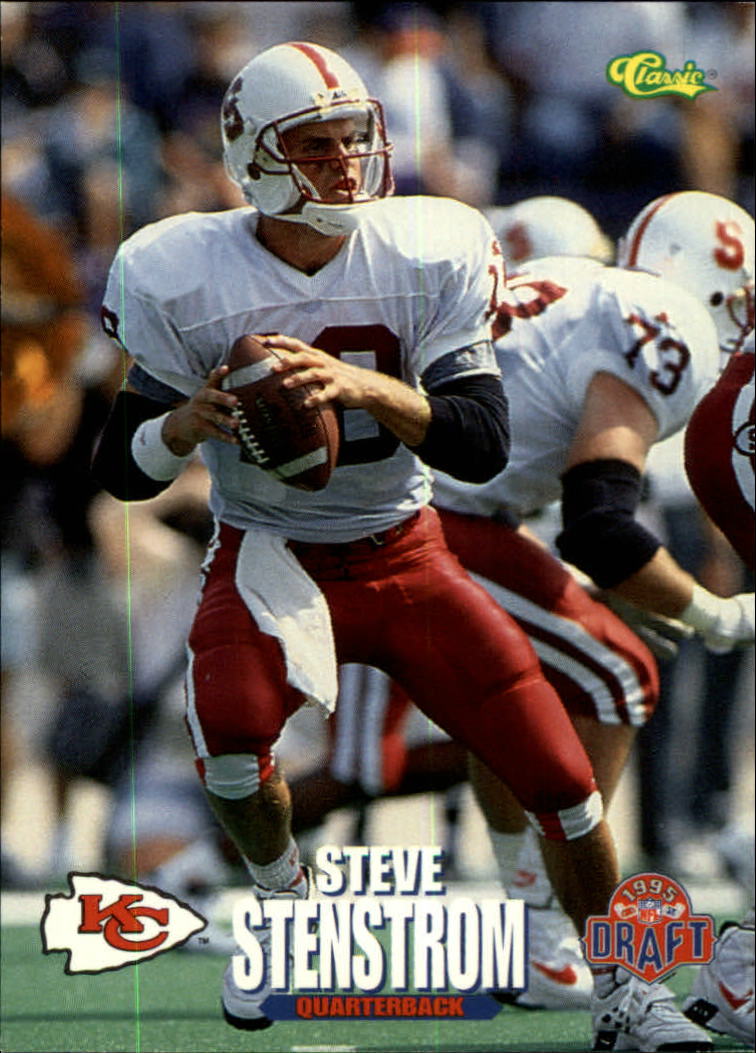 1995 Classic NFL Rookies #39 Steve Stenstrom