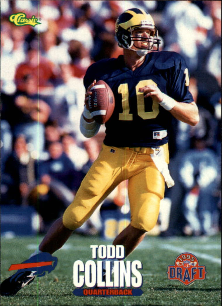 1995 Classic NFL Rookies #42 Todd Collins