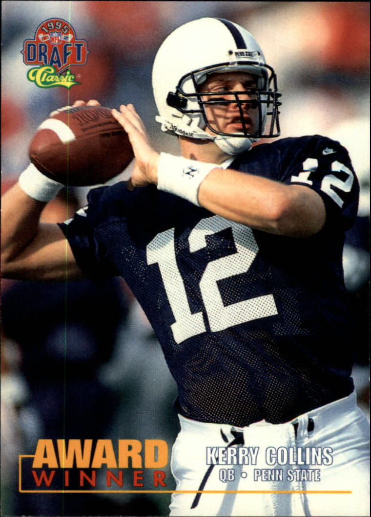 1995 Classic NFL Rookies #104 Kerry Collins AW