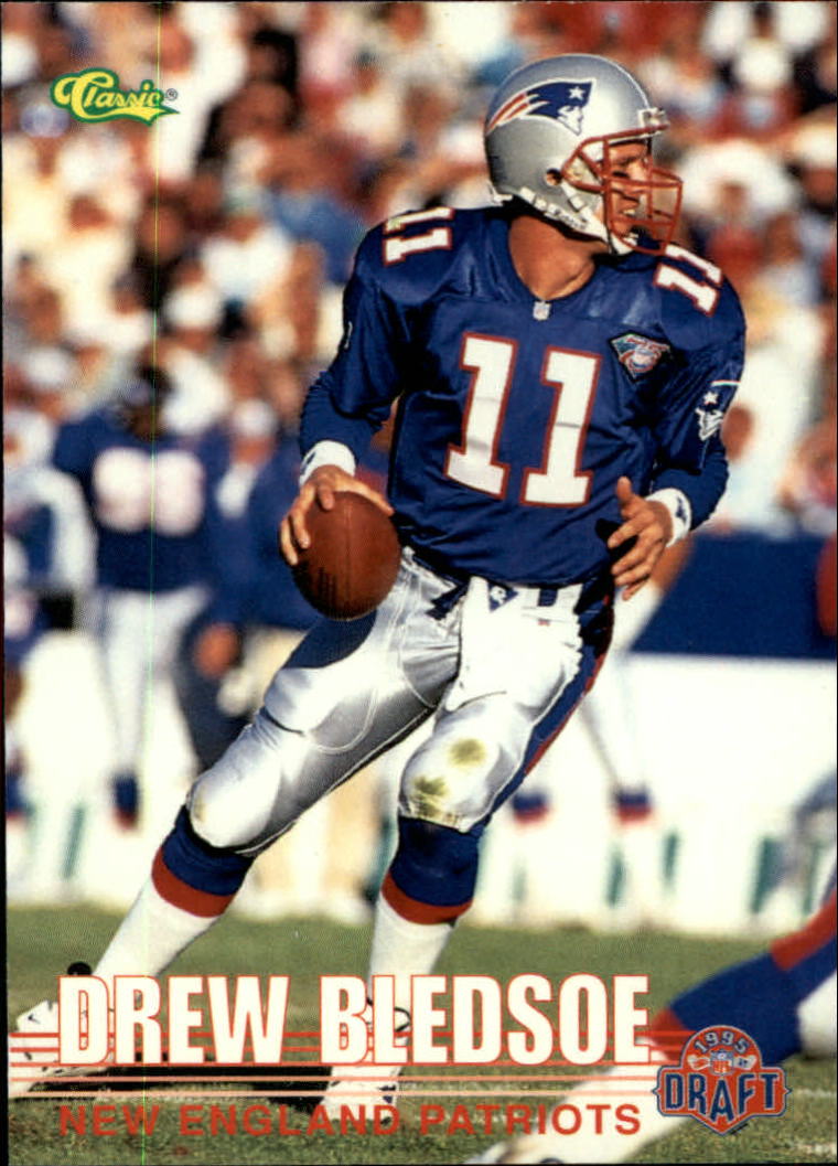 1995 Classic NFL Rookies #106 Drew Bledsoe